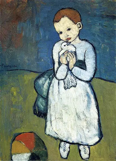 Kind mit Taube (Child with a Dove) Pablo Picasso